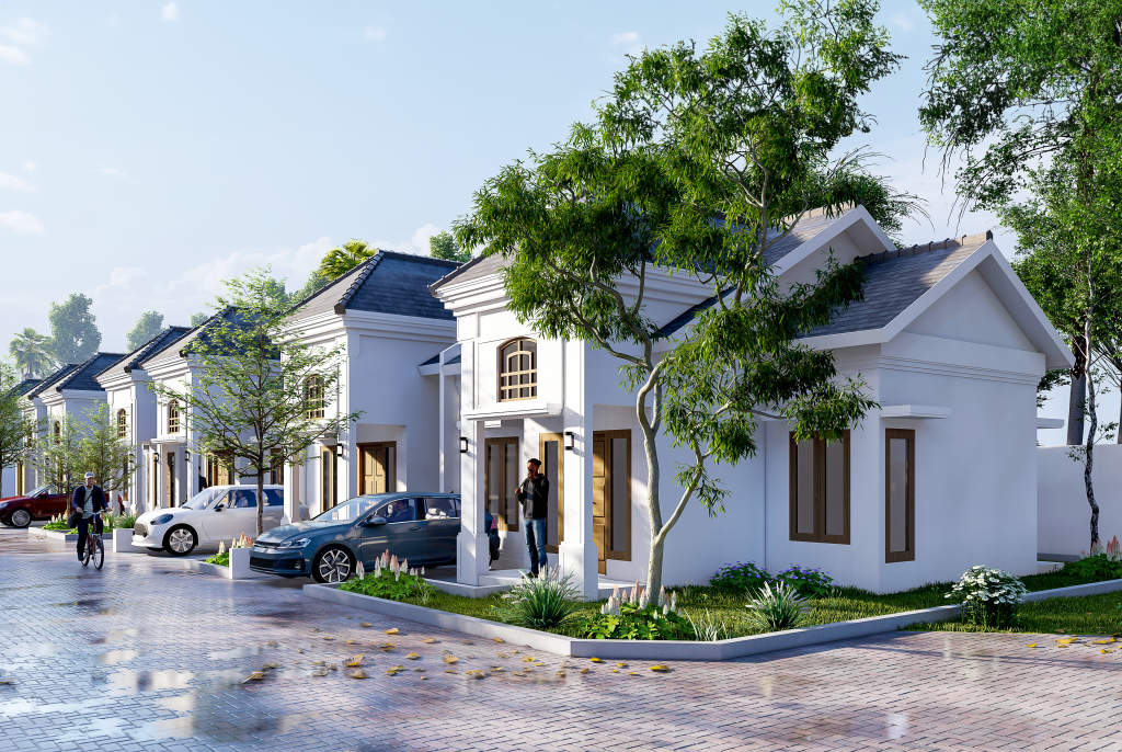 lebar jalan perumahan